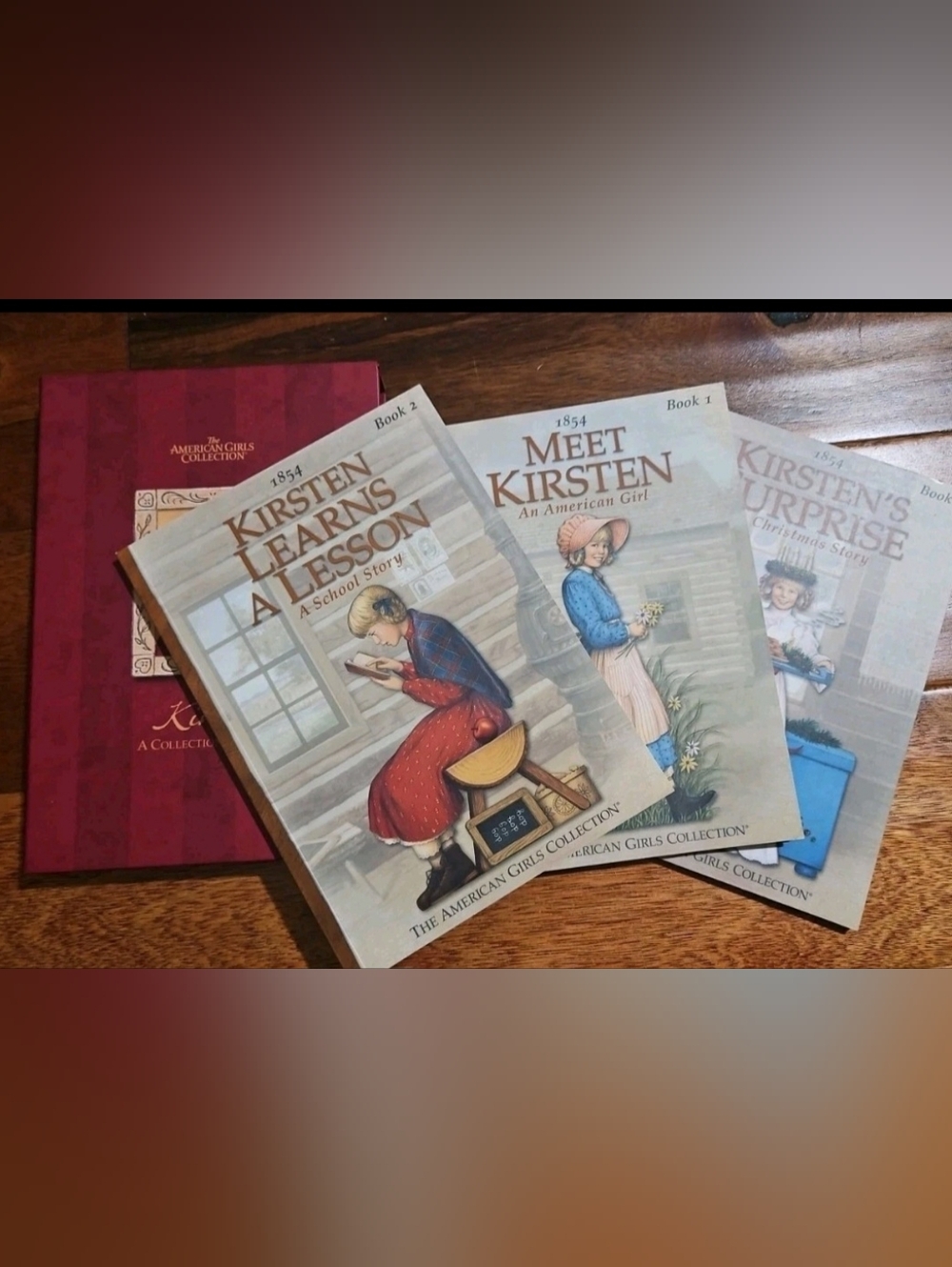 American Girl Kirsten Book Set